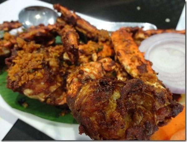 Fried Crab with Dry Chili