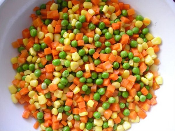 Mixed Vegetable with Almonds