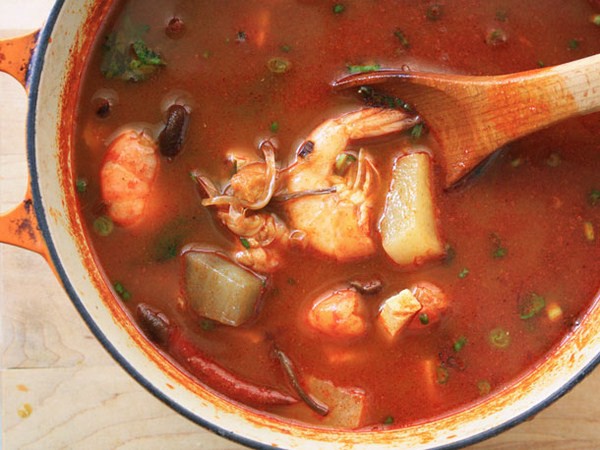 Sea Food Sour Soup (Spicy)