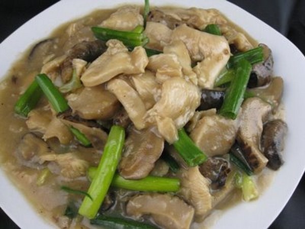 Chicken Ginger With Mushroom