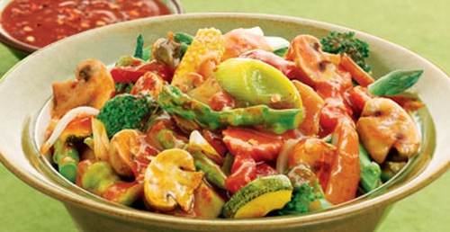 Mixed Vegetable With Gerlic Sauce