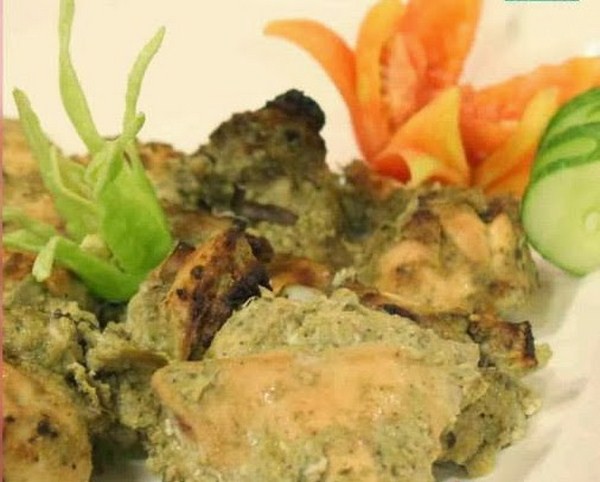 Chicken Harialy Boti