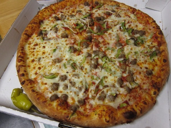 Beef Pepperoni Pizza