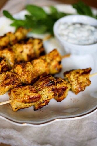 Tandoori Seafood Shawarma