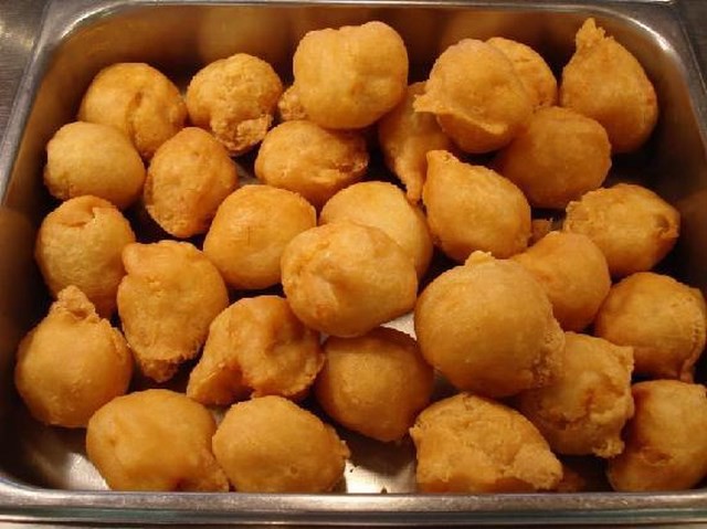 Chicken Ball with French Fries