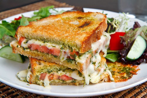 Vegetable Cheese Sandwich