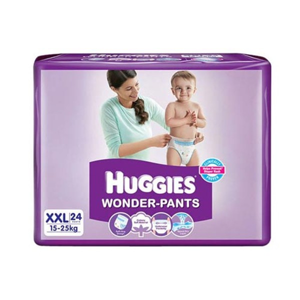 Huggies Wonder Pants XXL (15-25 Kg) 24 Pieces
