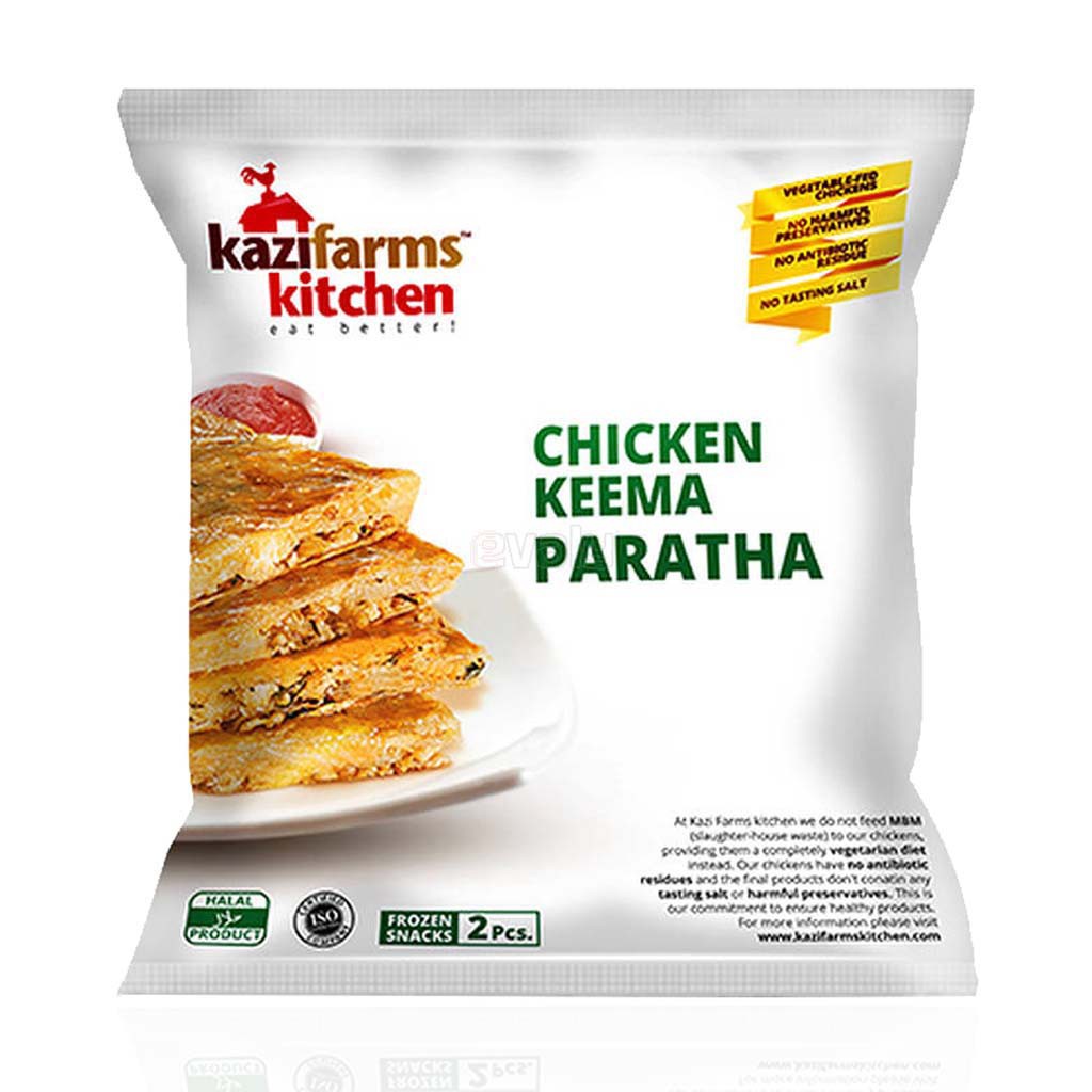 Kazi Farms Kitchen Chicken Keema Paratha
