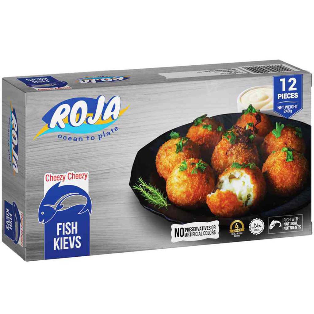 Roja Fish Kieves - Cheezy Cheezy