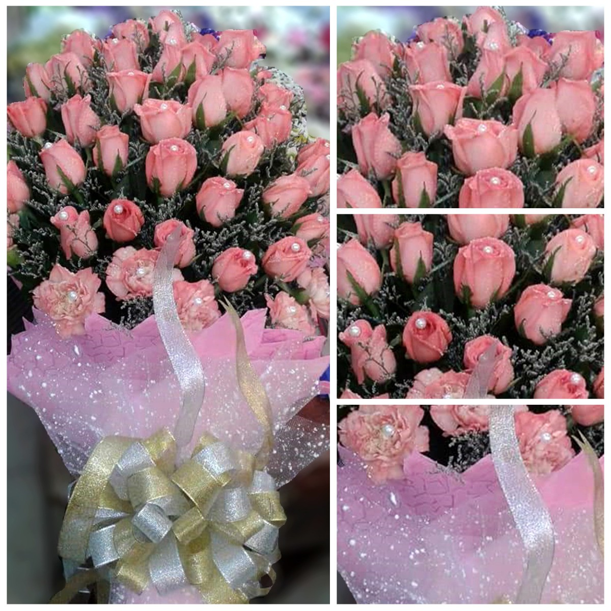 Pink Rose Bouquet