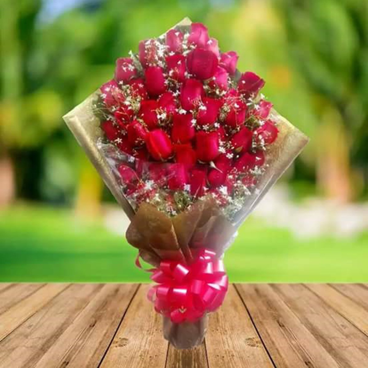 Red Rose Bouquet-6