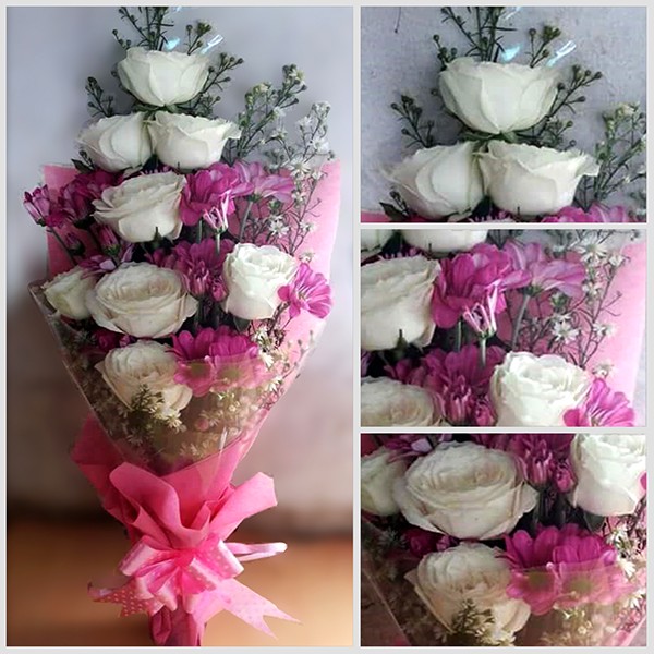 Royal White Rose Bouquet