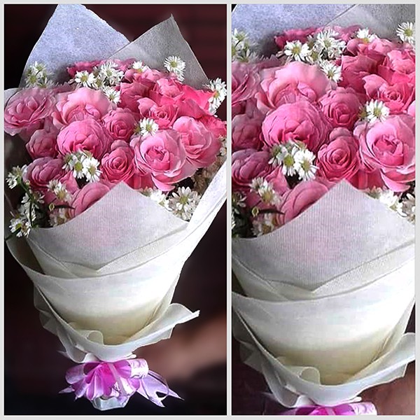 Pink Rose Bouquet