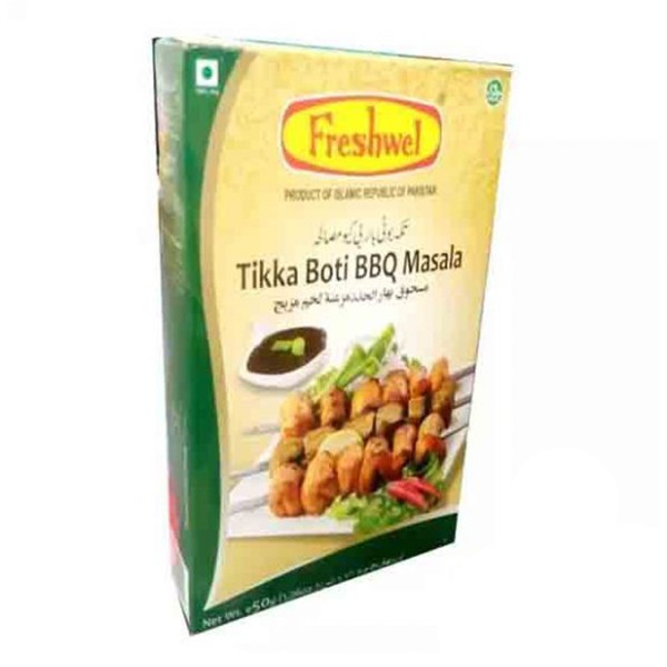 Freshwel Tikka Boti BBQ Masala 50GM