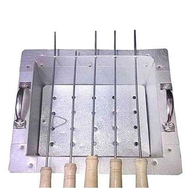 BBQ stand with 5 stick