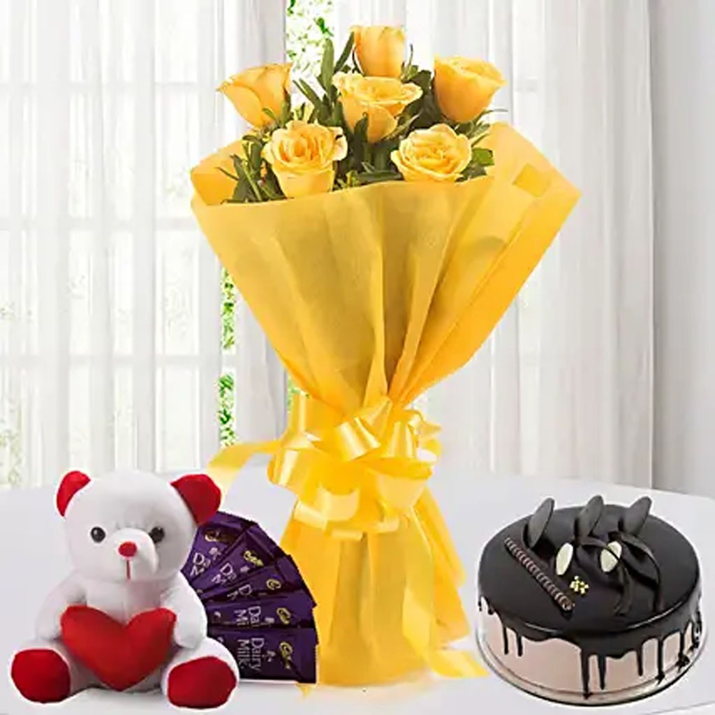 Roses & Chocolate Gift Hamper