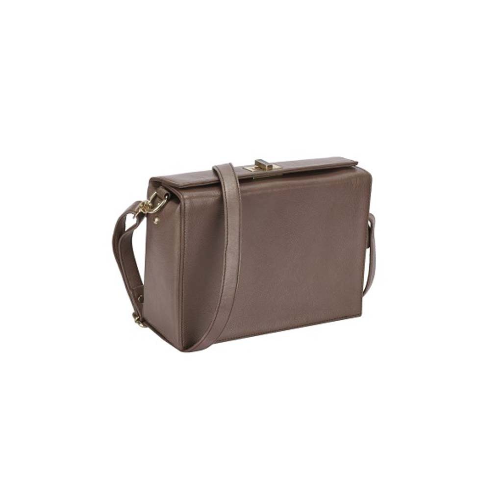 Mauve Leather Bag
