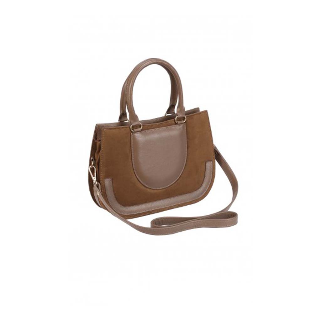 Brown Velvet Bag