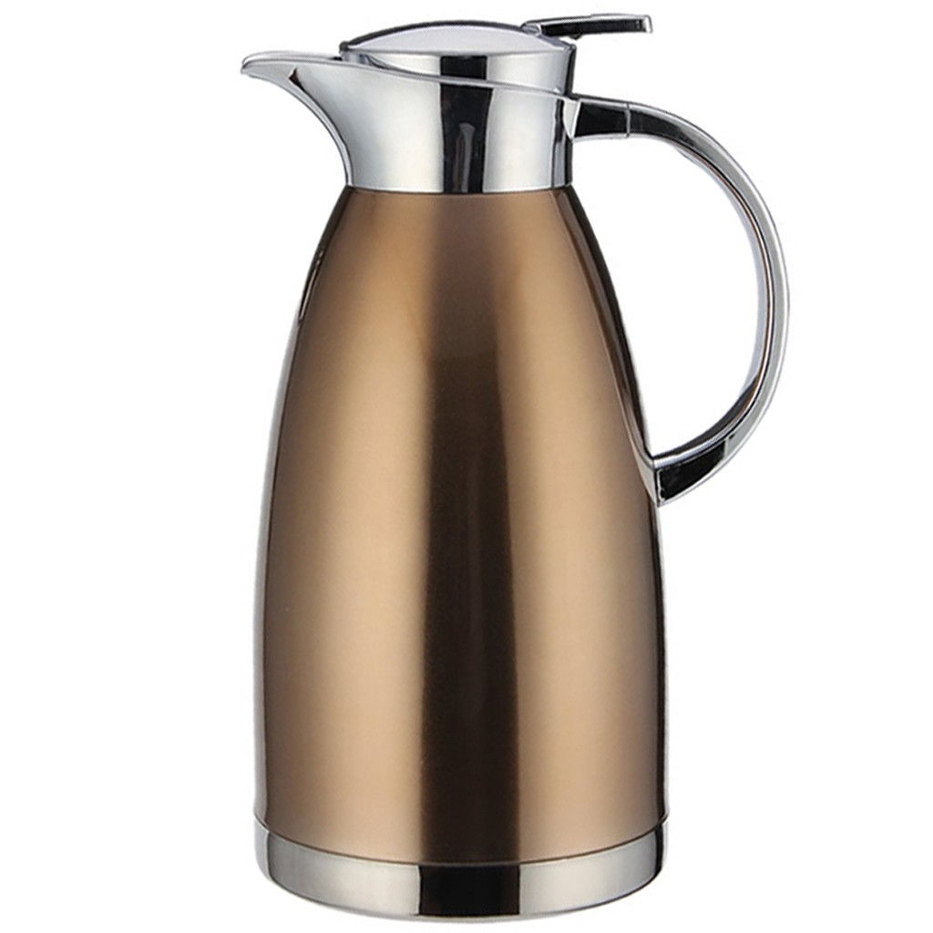 2.3L Large Capacity Double Wall 304 Stainless Steel Hot Water in sulation Pot Kettle Coffee