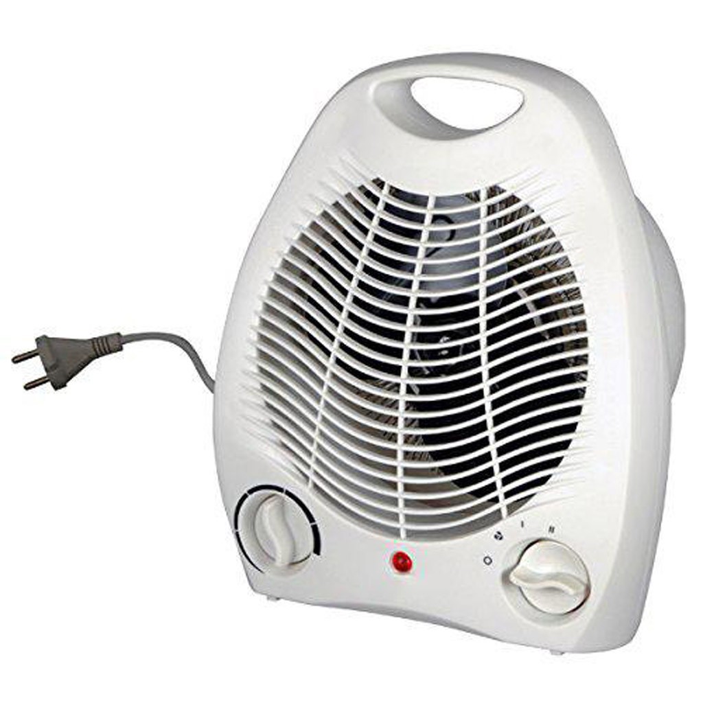 Original Nova Electric Fan Room Heater 2000 W (FH-03 White)