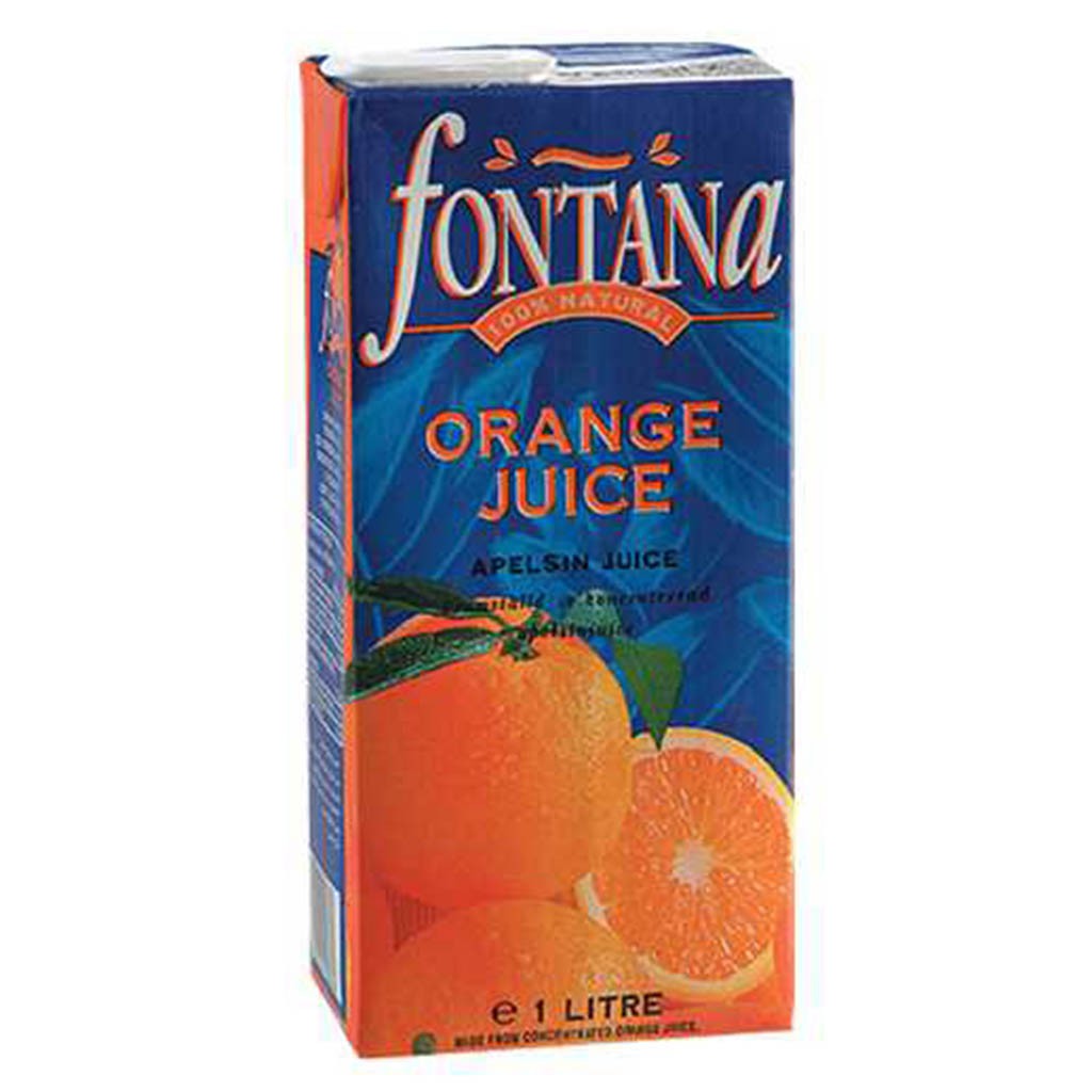 Fontana Orange Juice 1ltre