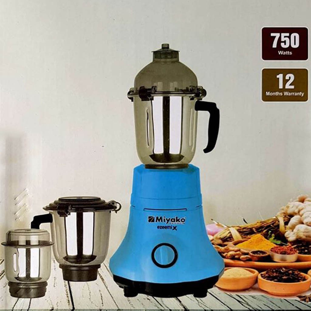 Miyako EzeemiX Mixer Grinder - Blue