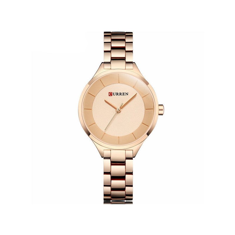CURREN Rose Gold Dial Women’s Watch