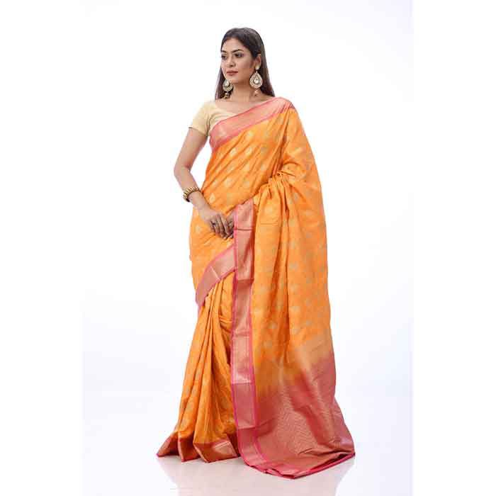Basanti Katan Saree
