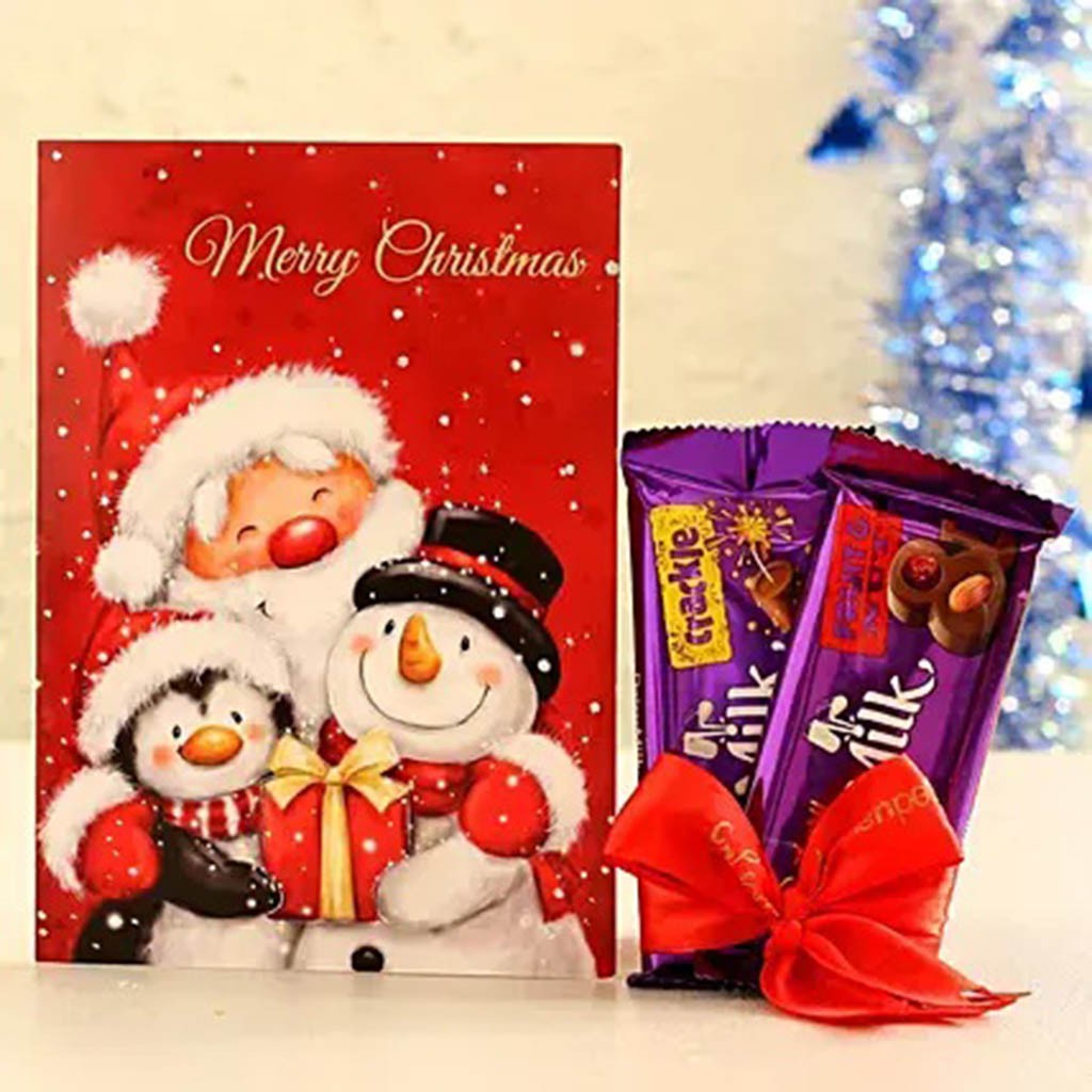Xmas Wishes With Cadbury Dairy Milk Crackle