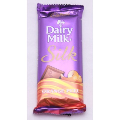 CADBURY DAIRY MILK SILK ORANGE PEEL 145 GM