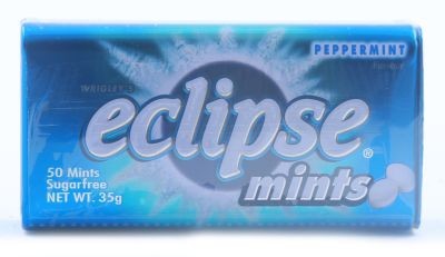 ECLIPSE MINTS PEPPERMINT GUM 35 GM