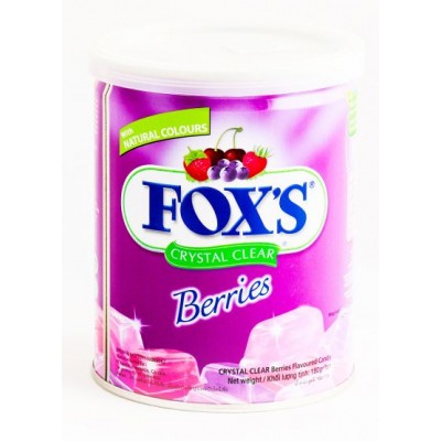 FOXS BERRIES CANDY TIN 180 GM