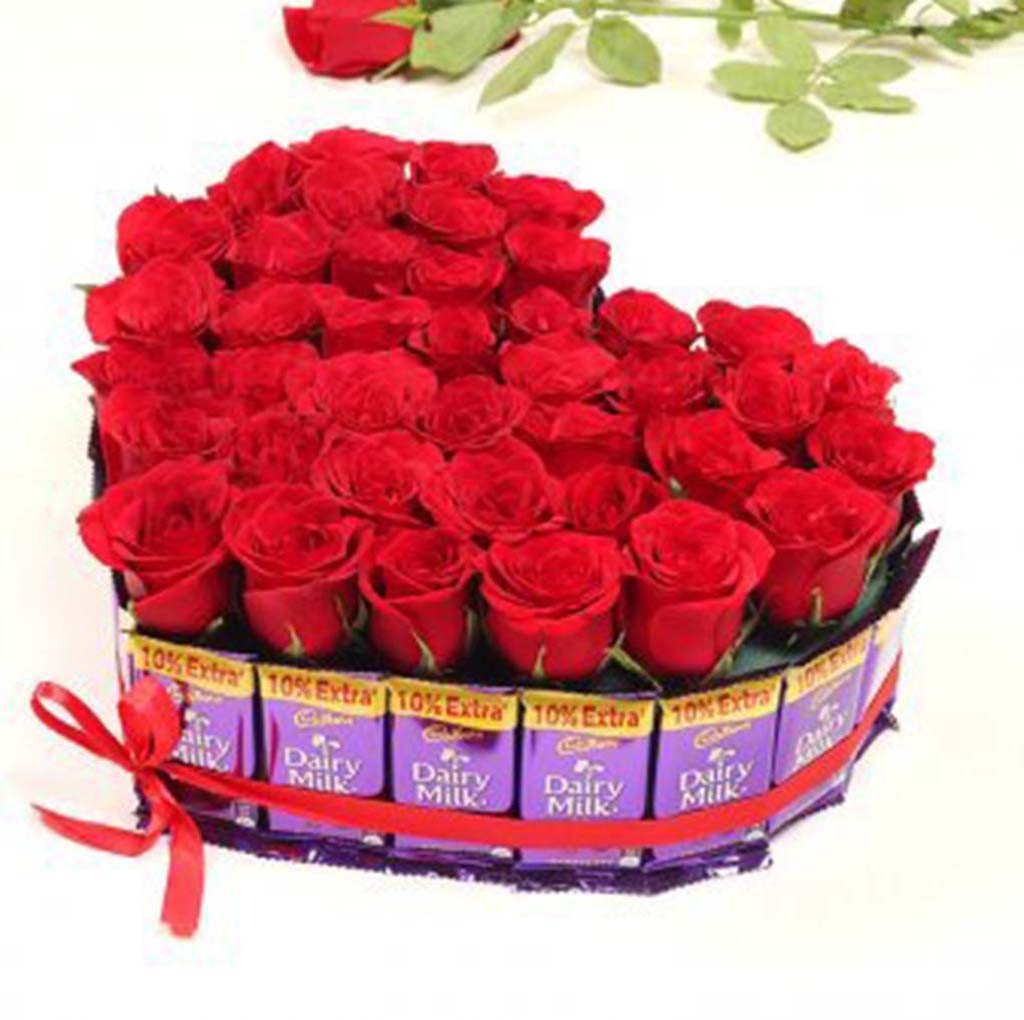Valentine Choco-Flower Bouquet