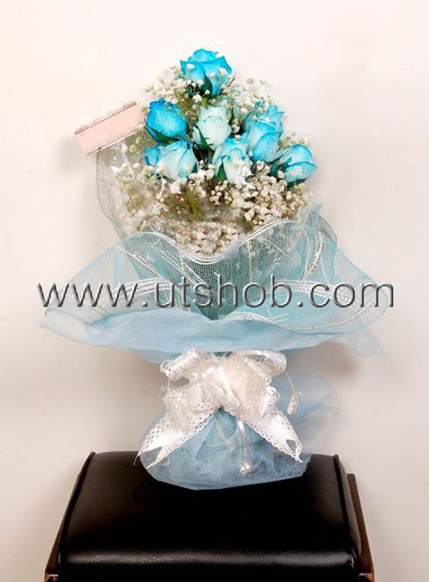 Gorgeous light blue bouquet Roses