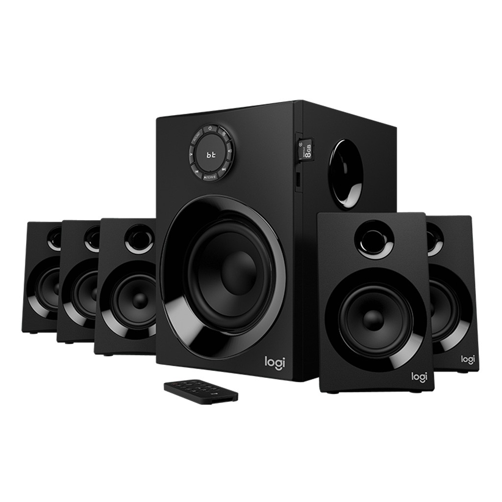 Z607 Logitech 5:1 Bluetooth Surround Home Theater Sound System
