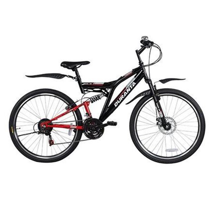 Duranta Recoil Disc Brake Black Bicycle 26"