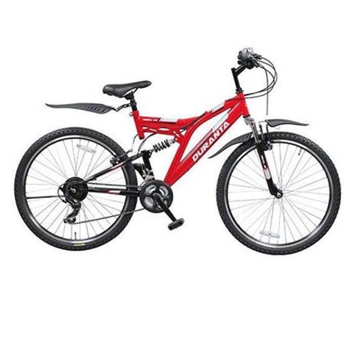 Duranta Recoils Gents Bicycle Red 24"
