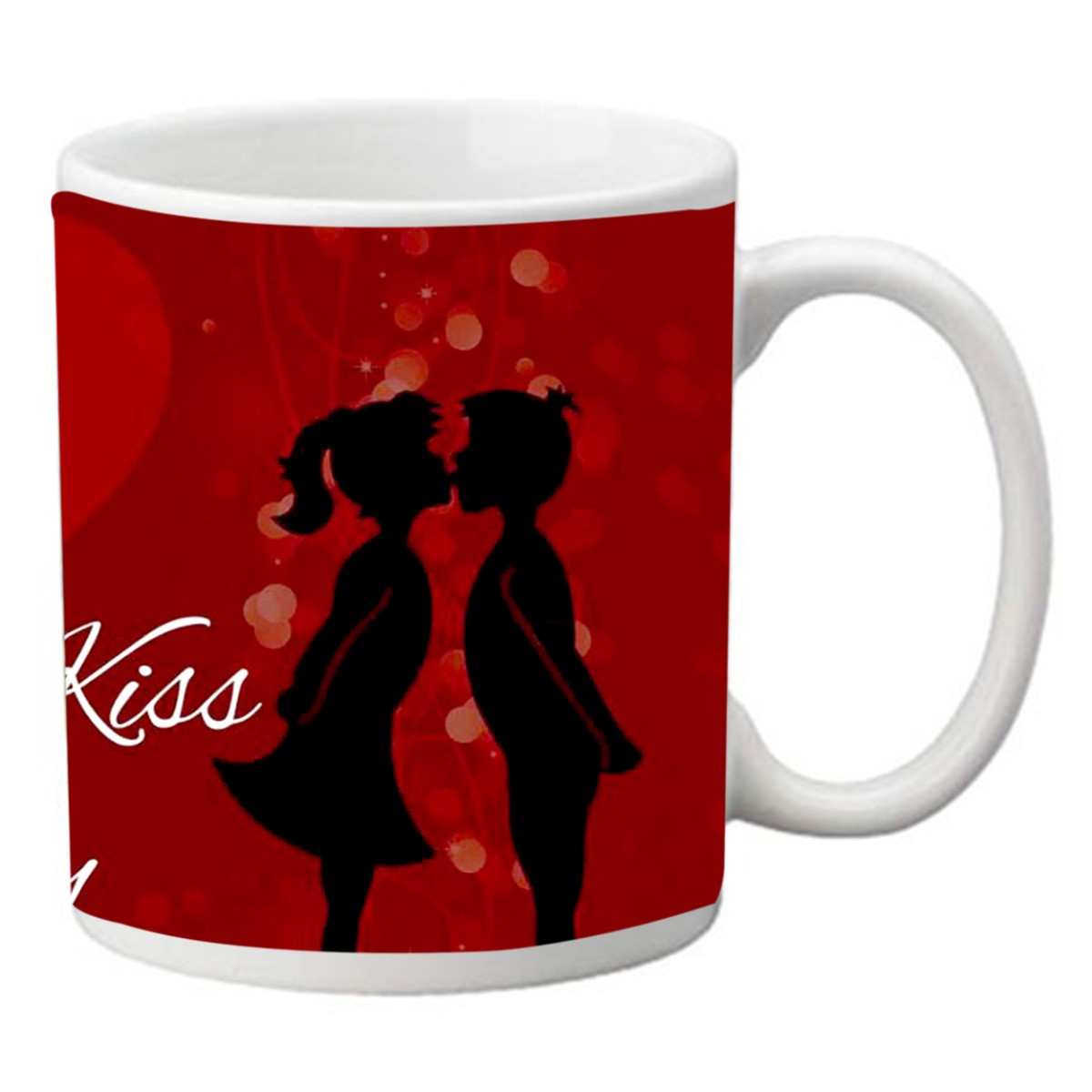 Valentine Kiss Day Printed Mug
