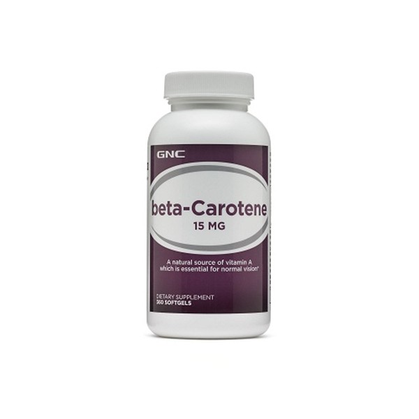 GNC BETA-CAROTENE 15 MG
