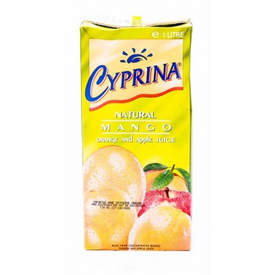 Cyprina Mango Orange & Apple Juice 1L