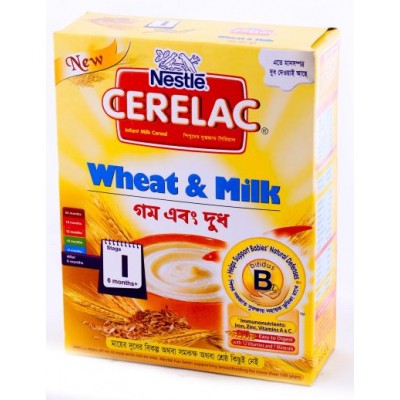 Nestle Cerelac Wheat & Milk Box