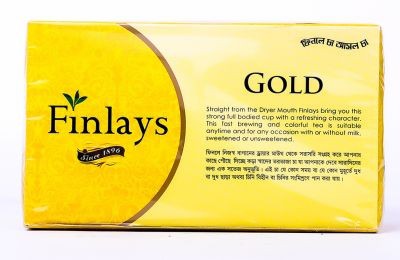 FINLAY TEA BAG GOLD DOUBLE CHAMBER