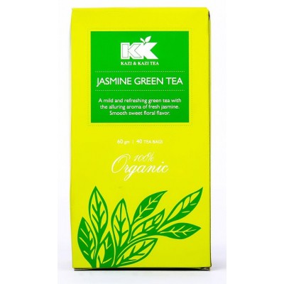 KAZI & KAZI ORG. JASMINE GREEN TEA BOX