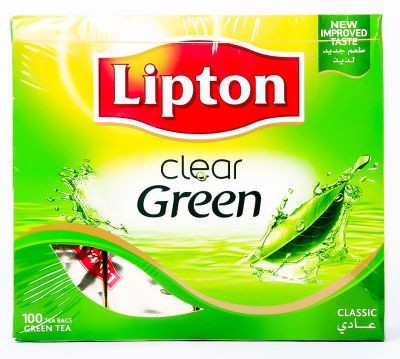 LIPTON CLEAR GREEN TEA BAG CLASSIC