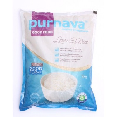 PURNAVA LOW GI RICE-5 KG