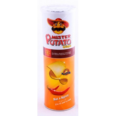 MISTER POTATO CRISPS HOT & SPICY
