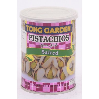 TONG GARDEN SALTED PISTACHIOS CAN