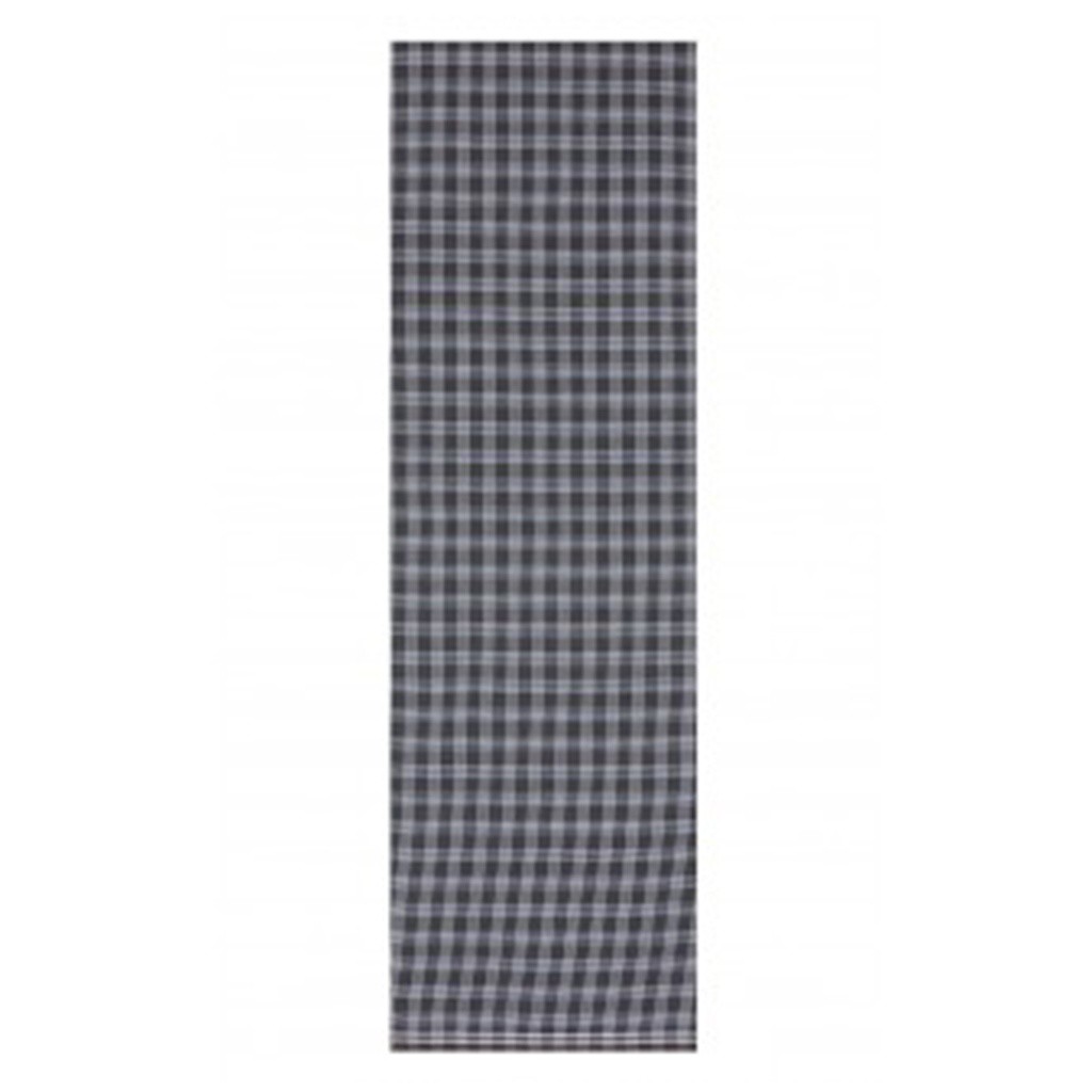 Charcoal Grey Check Cotton Lungi