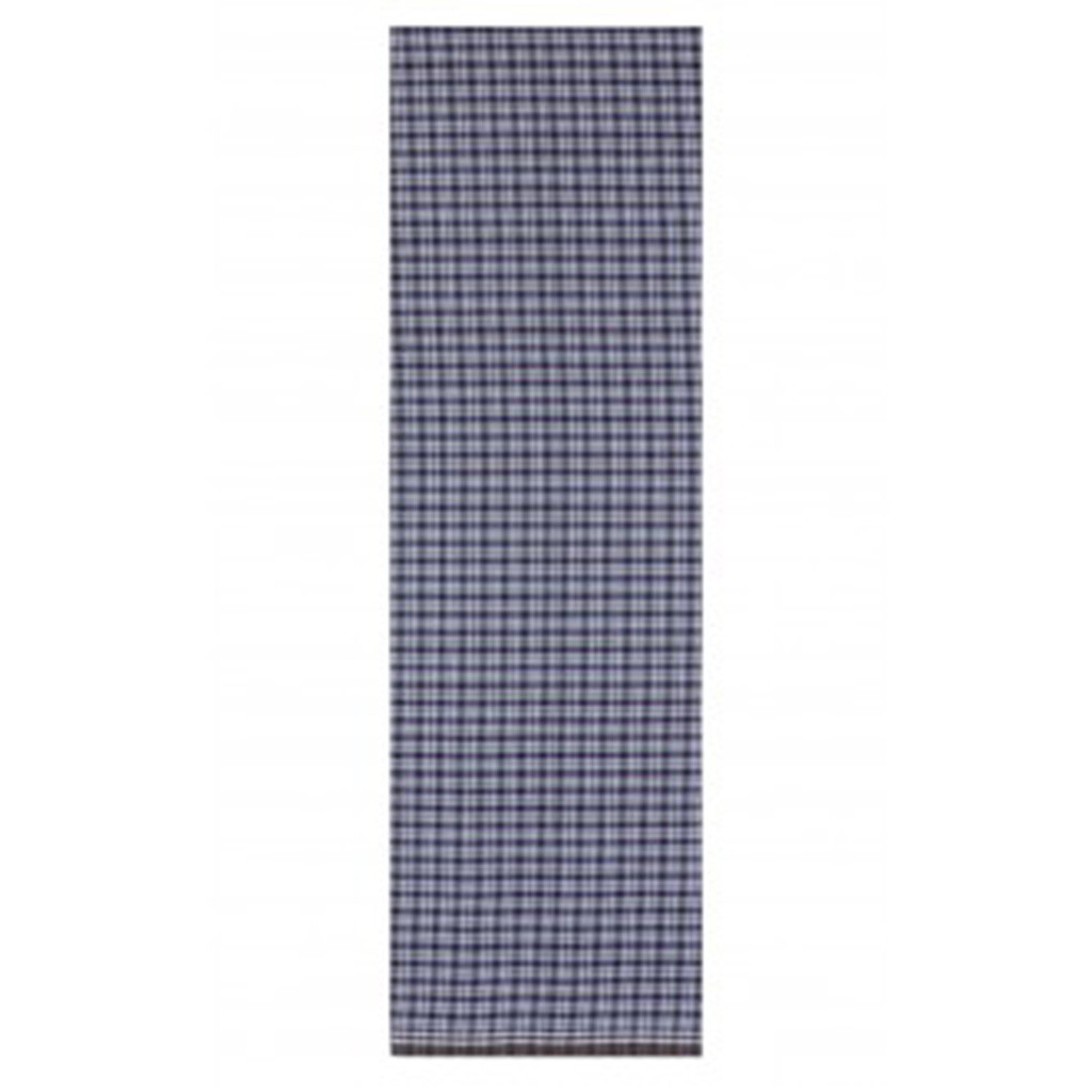 Deep Blue Check Cotton Lungi
