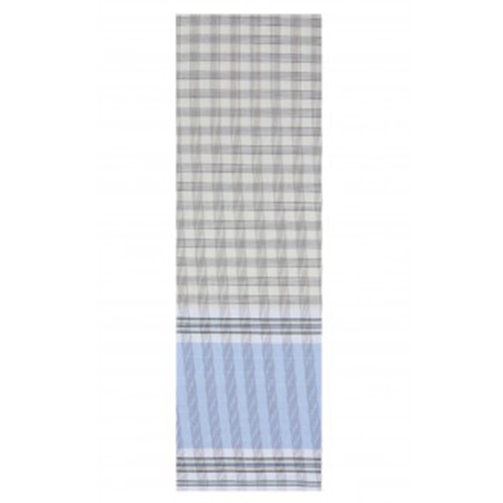 Light Beige Check Cotton Lungi
